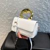 Summer New Style Hand-Painted Electroplated Leather Shoulder Bag Fashionable City Commuter Bag Ladies Crossbody Bag Bride Bag