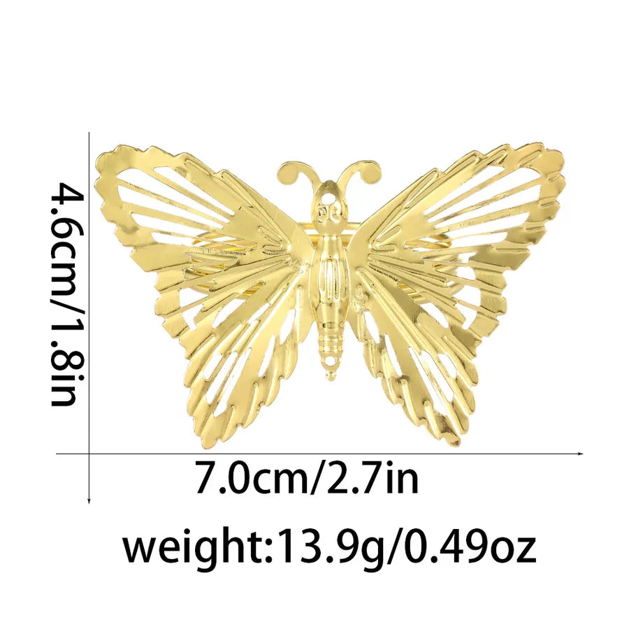 Elegant Butterfly Iron Napkin ring 1 Piece