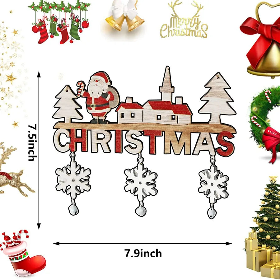 Christmas Simple Style Letter Wood Party