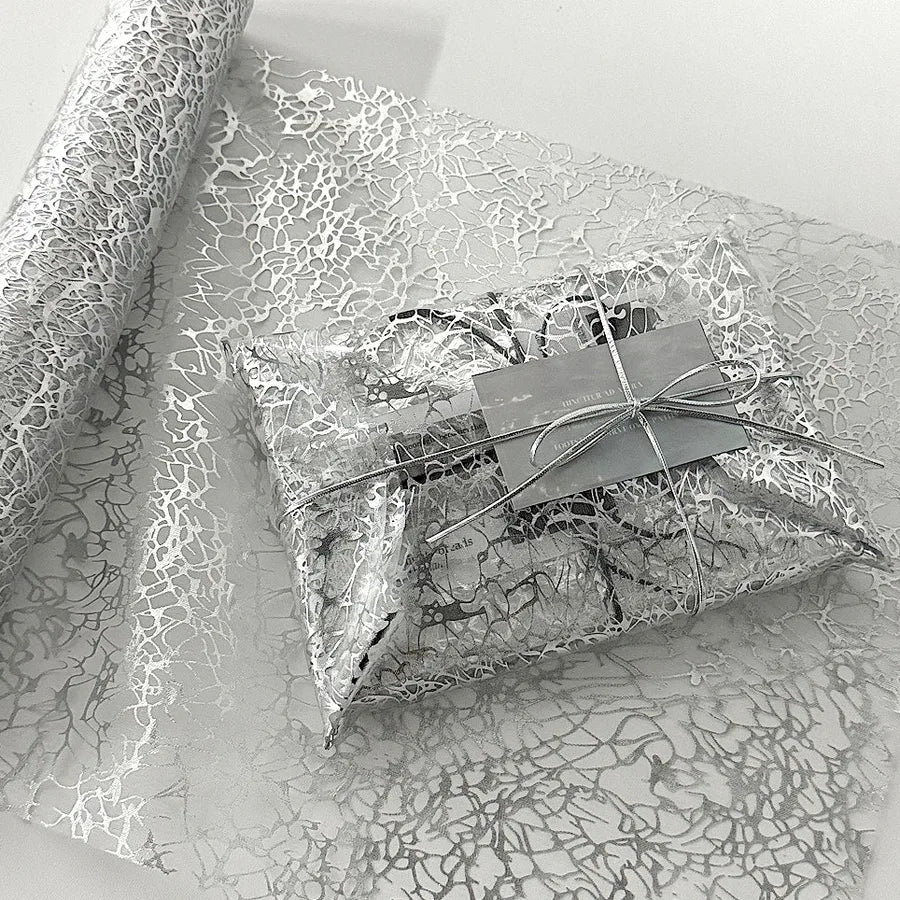 Elegant Glam Star Gauze Party Festival Gift Wrapping Supplies Party Supplies Gift Wrapping Supplies 1 Roll