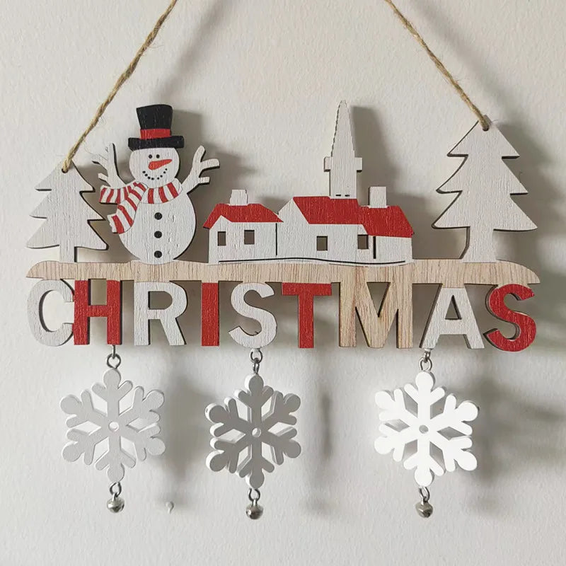 Christmas Simple Style Letter Wood Party