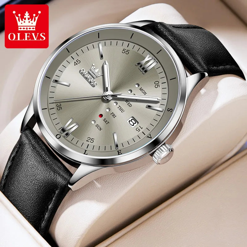 Star endorsement Ouli brand manufacturers wholesale multi-functional business quartz watch luminous trend men's watches