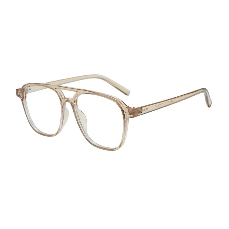 Casual Retro Streetwear Solid Color Pc Square Full Frame Men's Sunglasses