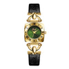 Vacation Simple Style Solid Color Buckle Quartz Watch Women's Watches