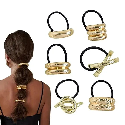 Vacation Streetwear Women's Scallop Starfish Alloy Plating Hair Tie