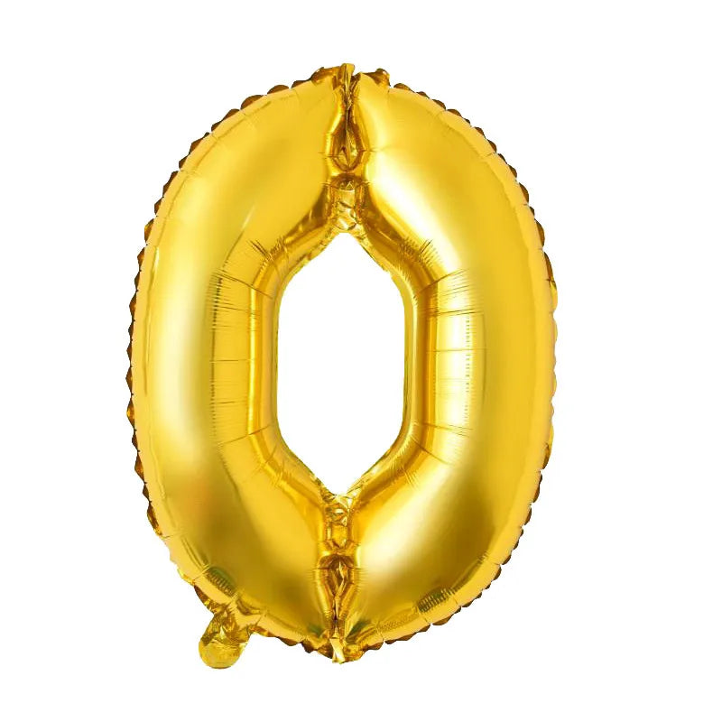 Basic Classic Style Letter Aluminum Film Party Festival Balloons