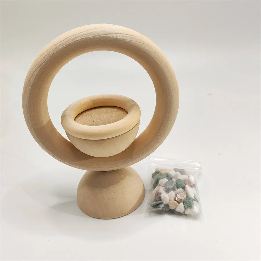 Artistic Round pine Expand Fragrant Wood Home Fragrance