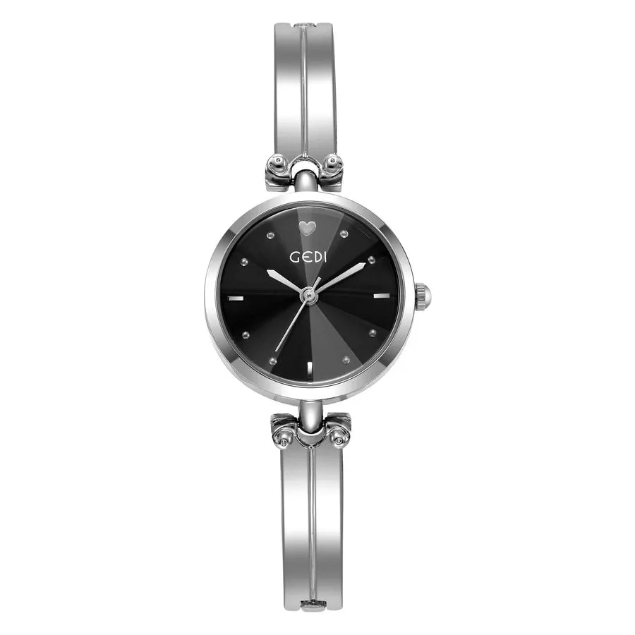 Simple Style Solid Color Jewelry Buckle Quartz Watch Women's Watches