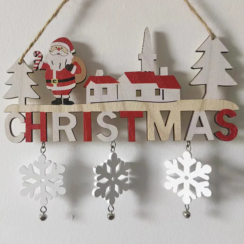 Christmas Simple Style Letter Wood Party