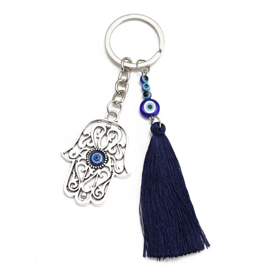 vintage style eye alloy women's men's bag pendant keychain