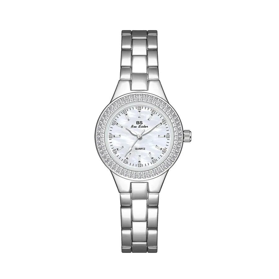 Simple Style Classic Style Solid Color One Piece Buckle Quartz Women's Watches