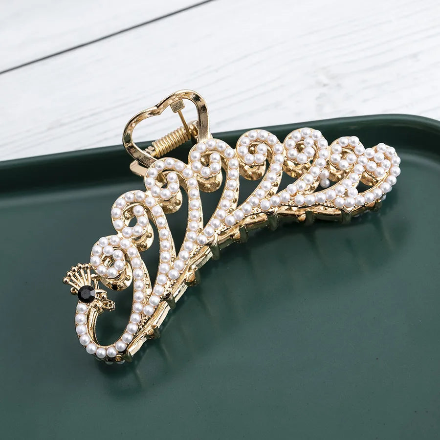 Elegant Women's Geometric Metal Hair Claws