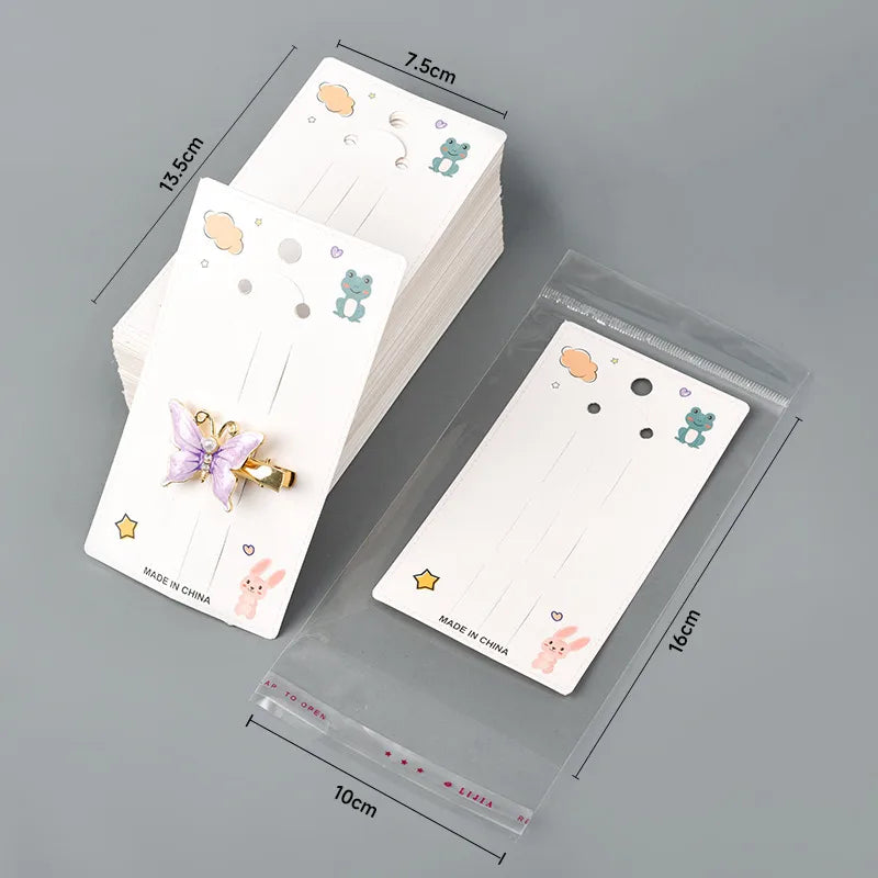 simple style letter solid color paper printing paper card 1 piece