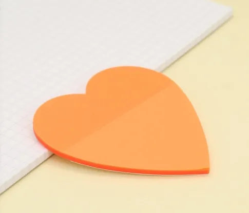 1 set solid color learning paper cute sticky note