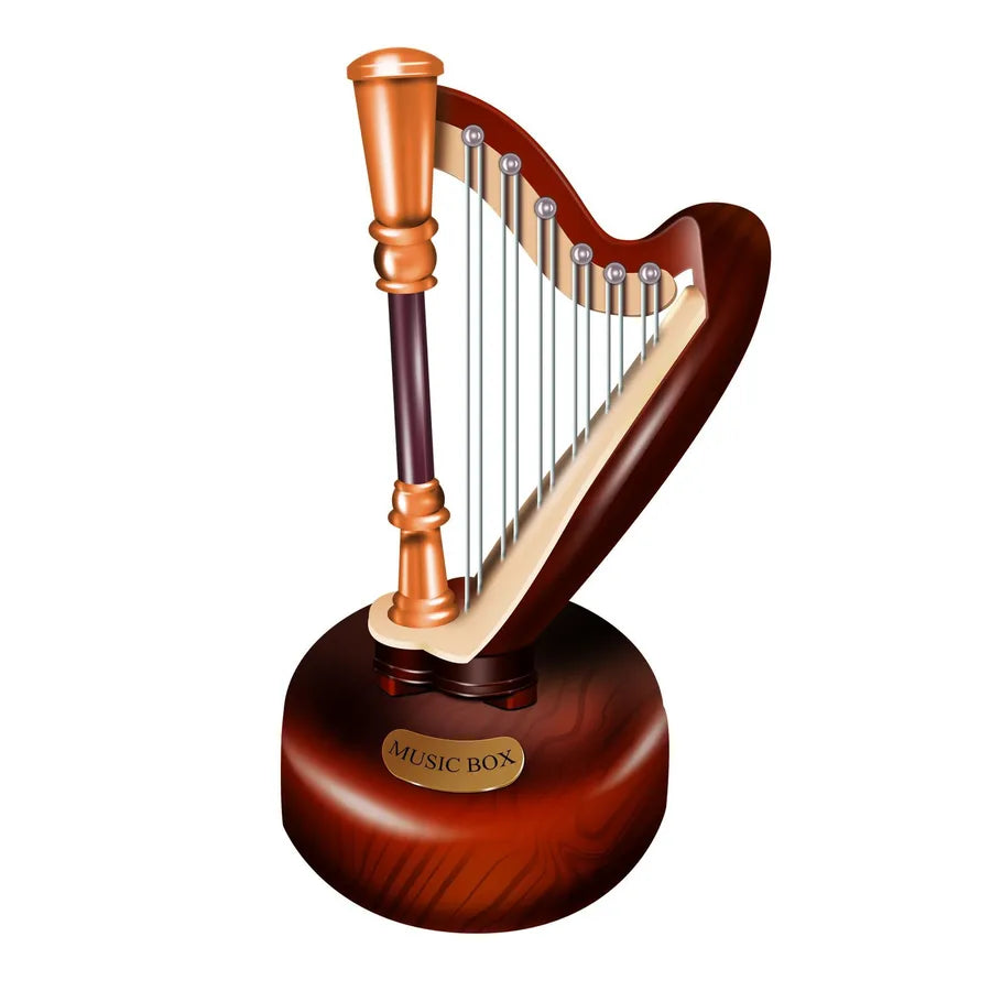 Music Box Color Block Plastic Toys