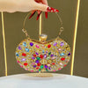 New Fashionable Diamond Embedded Handbag Lightweight Luxury Single Shoulder Crossbody Bag For Ladies Evening Party