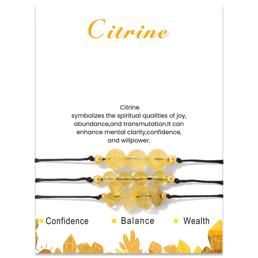 Simple Style Classic Style Round natural stone Bracelets In Bulk