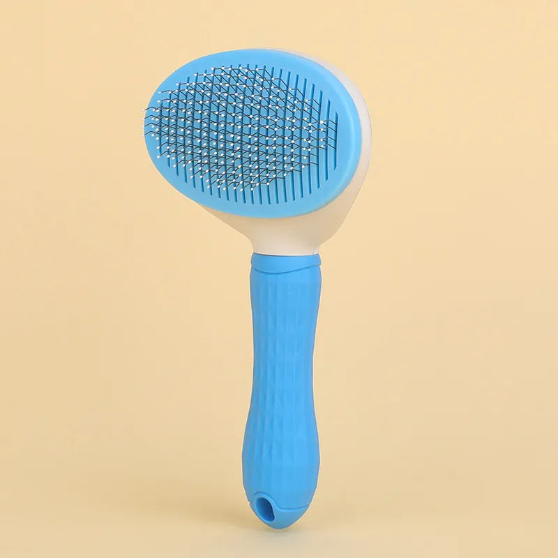 basic stainless steel plastic solid color pet accessories