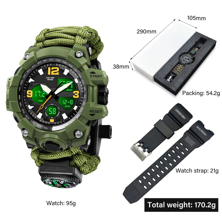 Streetwear Geometric Electronic Watches