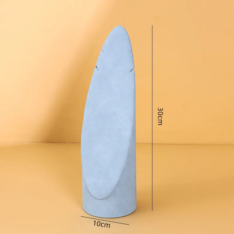 Jewelry Display Stand Ring Holder Gold Store Window Showcase Live Diamond Display Props Superfiber And Metal High-End Feel
