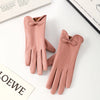 Women's Simple Style Commute Solid Color Gloves