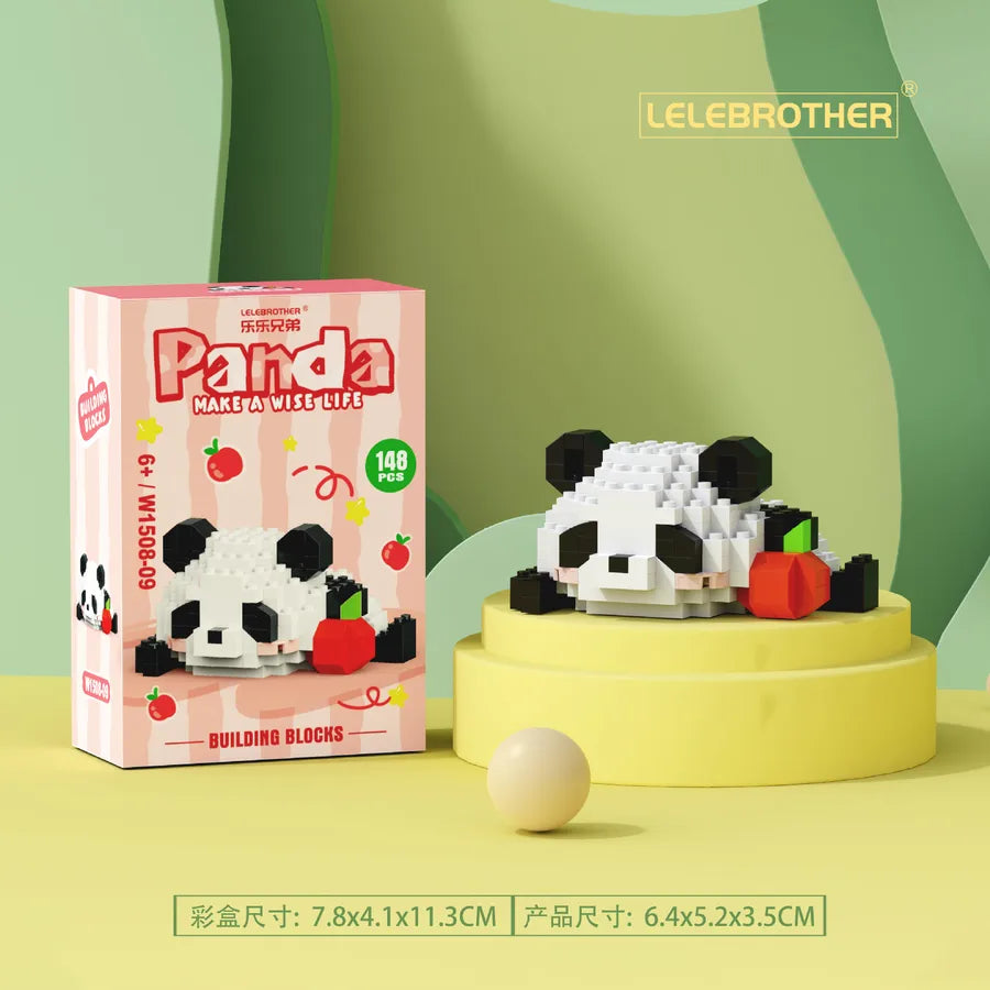 Kids(7-16Years) Children Unisex Panda ABS Building Toys Learning & Education Toys