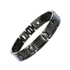 basic retro classic style geometric titanium steel men's bracelets