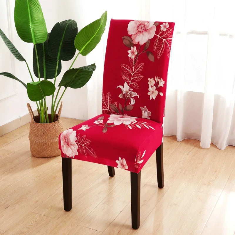 Chair Cover  Hotel Chair Cover Dining Chair Cover One-piece Elastic Chair Cover Office Computer Seat Cover