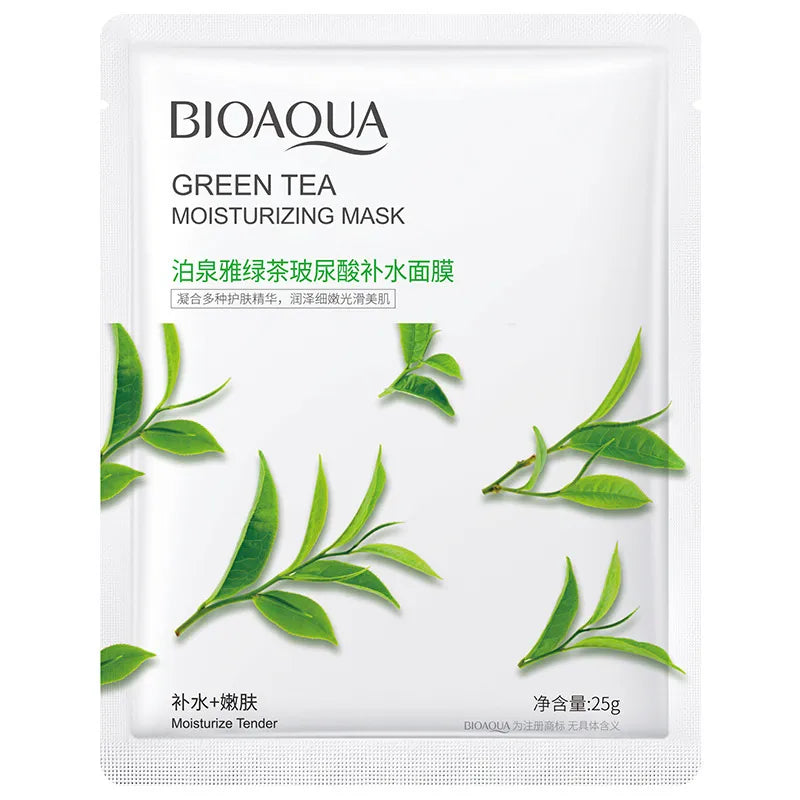 Poquan Ya Cucumber Centella Asiatica Moisturizing Mask Moisturizing Gentle Moisturizing Aloe Vera Mask  Mask Skin Care