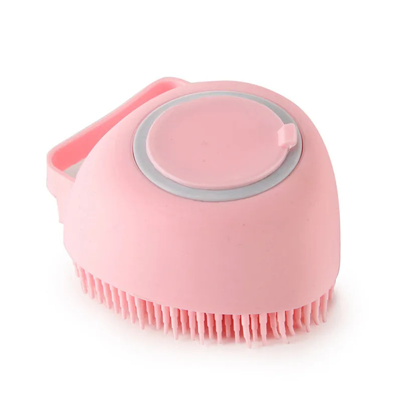 pet shower brush dog massage brush pet massage gloves cat petting hair removal brush pet supplies miracle baby sponge