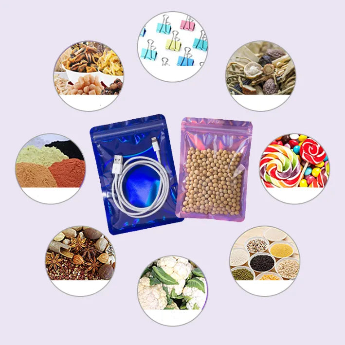 simple style solid color new material storage bag