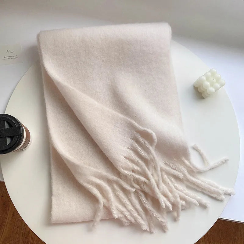 Unisex Casual Simple Style Classic Style Lattice Imitation cashmere Scarf