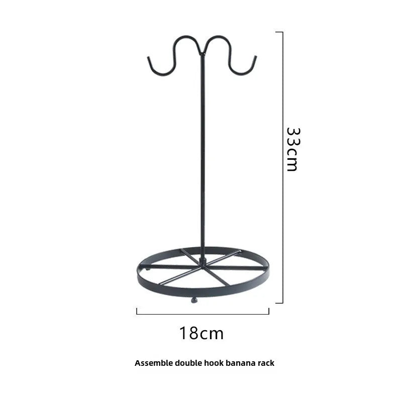 Simple micro landscape hanging hook  style iron stand detachable vase green plant stand desktop decoration creative base