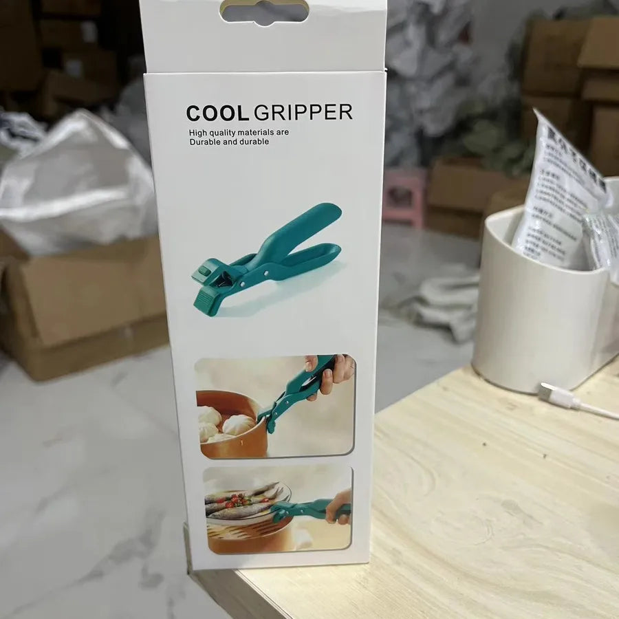 Anti-scald Clip Plate Extractor Bowl Clip Multi-functional Lay Clip  Anti-slip Creative Home Kitchen Silicone Anti-scald Clip