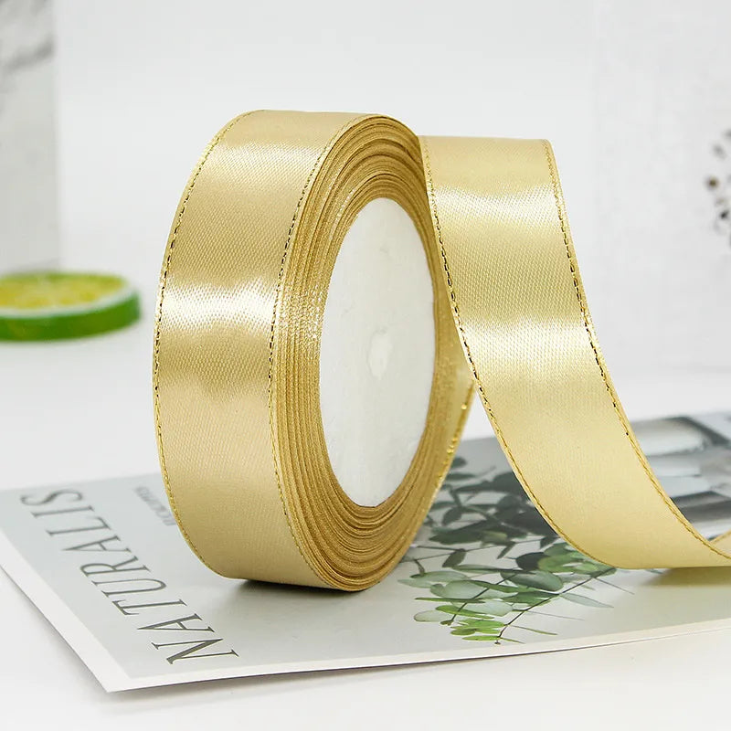Classic Style Solid Color Polyester Holiday Wedding Birthday Party Supplies Gift Wrapping Supplies 1 Roll