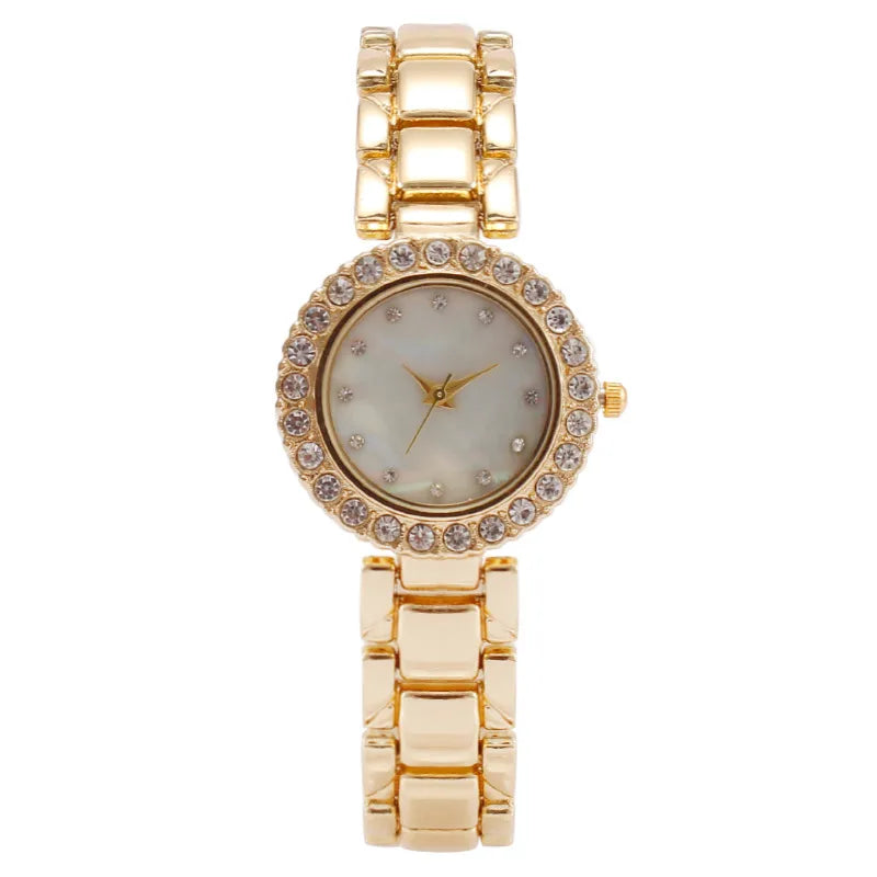Simple Style Geometric Jewelry Buckle Quartz Watch Women's Watches