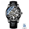 CHENXI CHENXI hollow automatic mechanical watch men's waterproof belt luminous  live broadcast mechanical watch