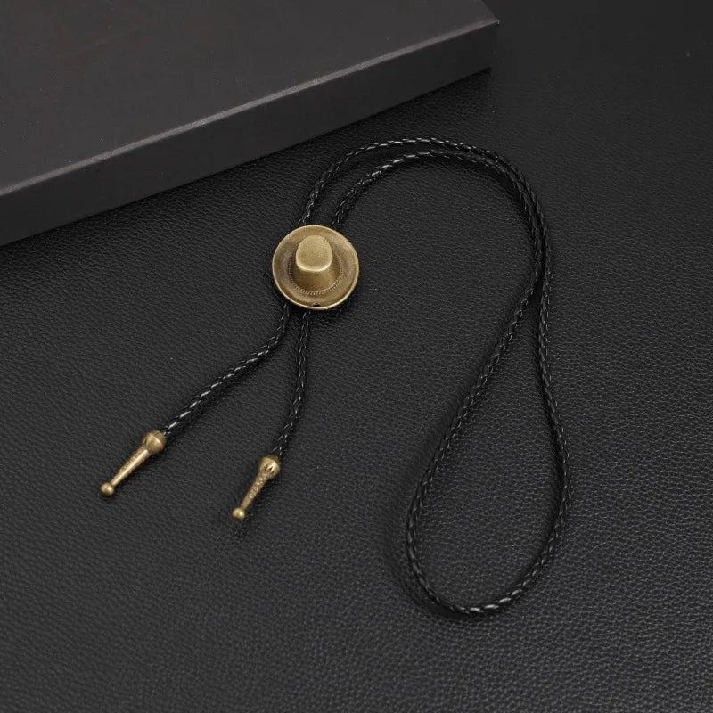 Vacation Classic Style Solid Color Pu Leather Alloy Men's Pendant Necklace Men Pendant Necklaces
