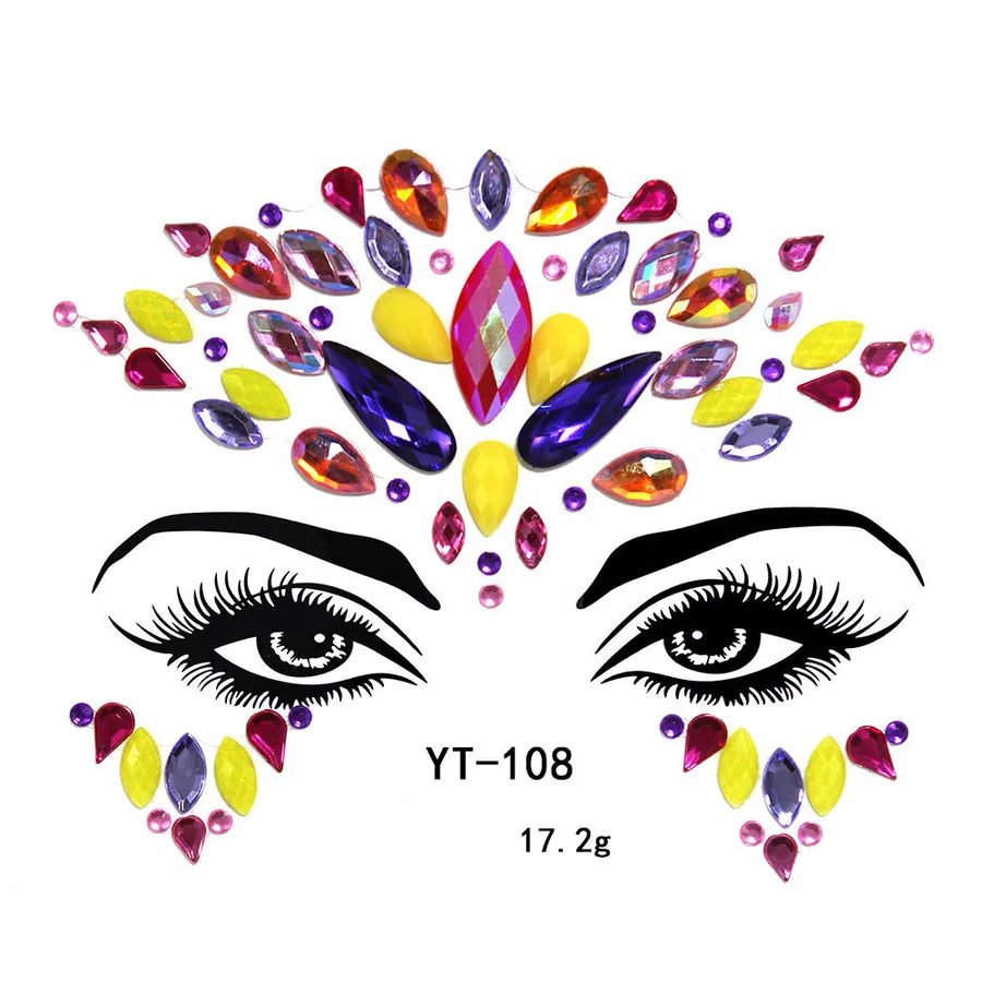 water droplets arylic tattoos & body art 1 piece