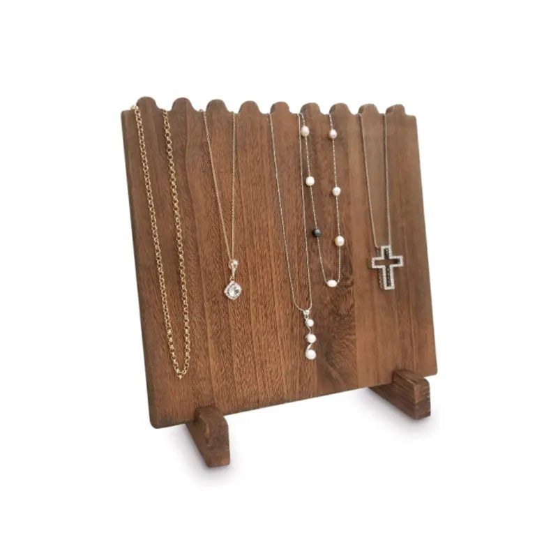 Spot Solid Wood Necklace Rack Jewelry Storage Rack Hanging Pendant Display Rack Home Jewelry Rack Jewelry Display Props