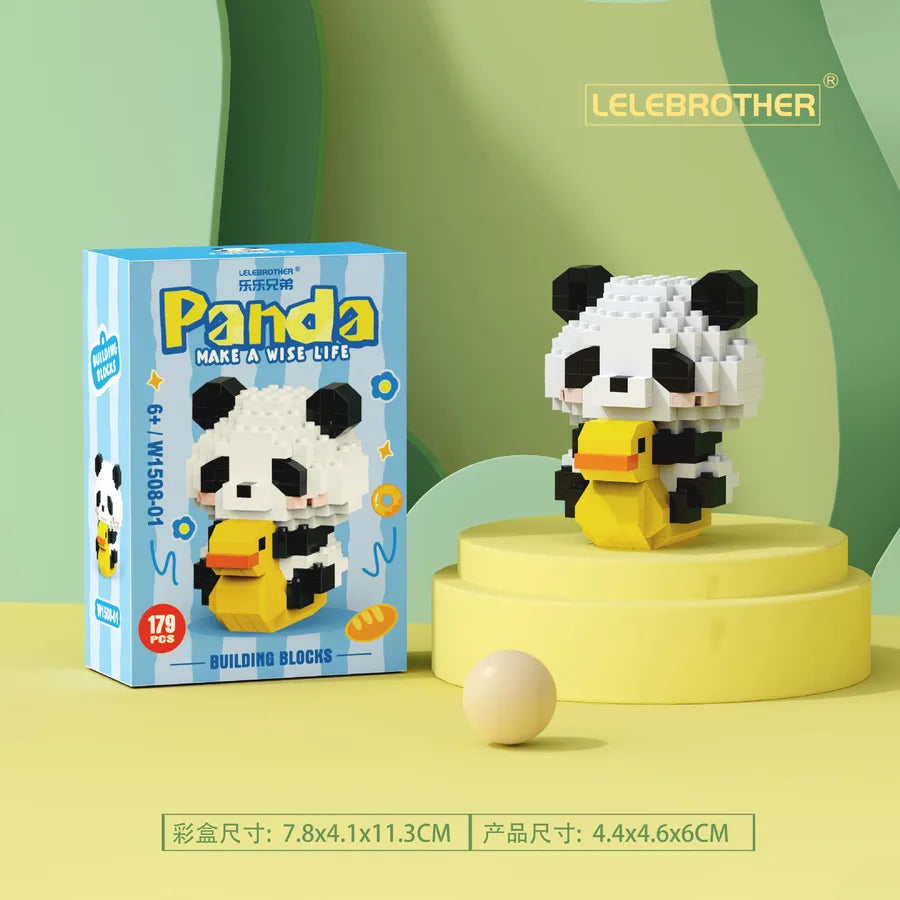 Kids(7-16Years) Children Unisex Panda ABS Building Toys Learning & Education Toys