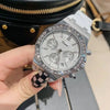 Casual Elegant Solid Color Buckle Quartz Watch Women's Watches