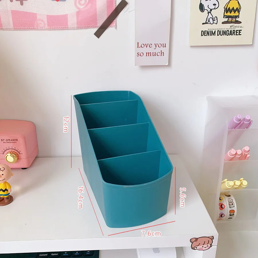 Cartoon PP Plastic Cute Simple Style Storage Box