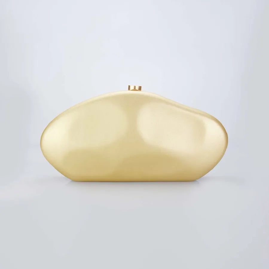 Acrylic Ladies Clutch Bag Shoulder Crossbody Snake Skin Pattern Fashionable Evening Handbag Oval Shape Single Shoulder Bag