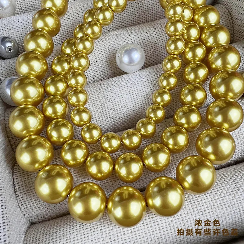 1 Set Glass Round Beads