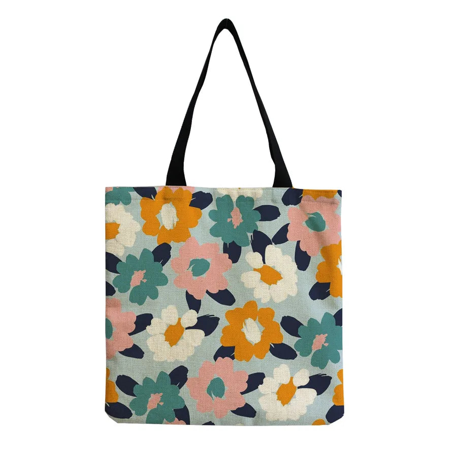 women's fashion flower shopping bags
