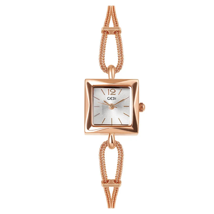 casual square jewelry buckle quartz women's watches