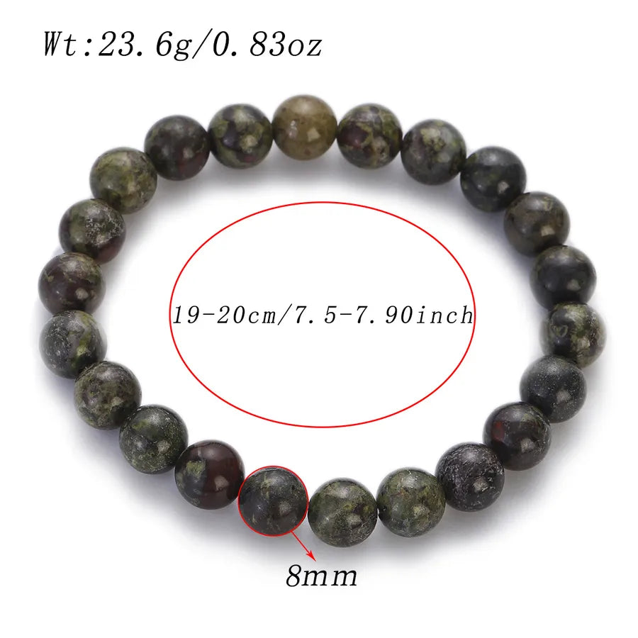 Retro Geometric natural stone Agate Bracelets In Bulk