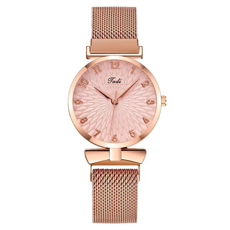 Explosions Women's Watch Women's Watch Digital Sunflower Bow Lazy Sucker Wrist Quartz Watch
