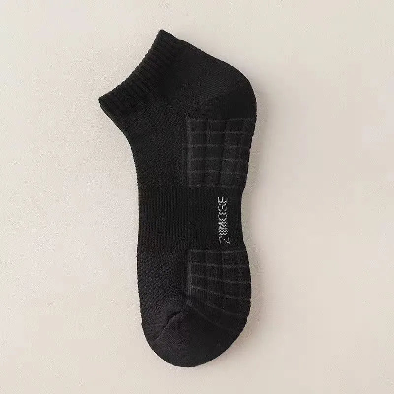 Socks men's cotton deodorant long winter towel bottom Velvet White Stockings thick sports basketball socks